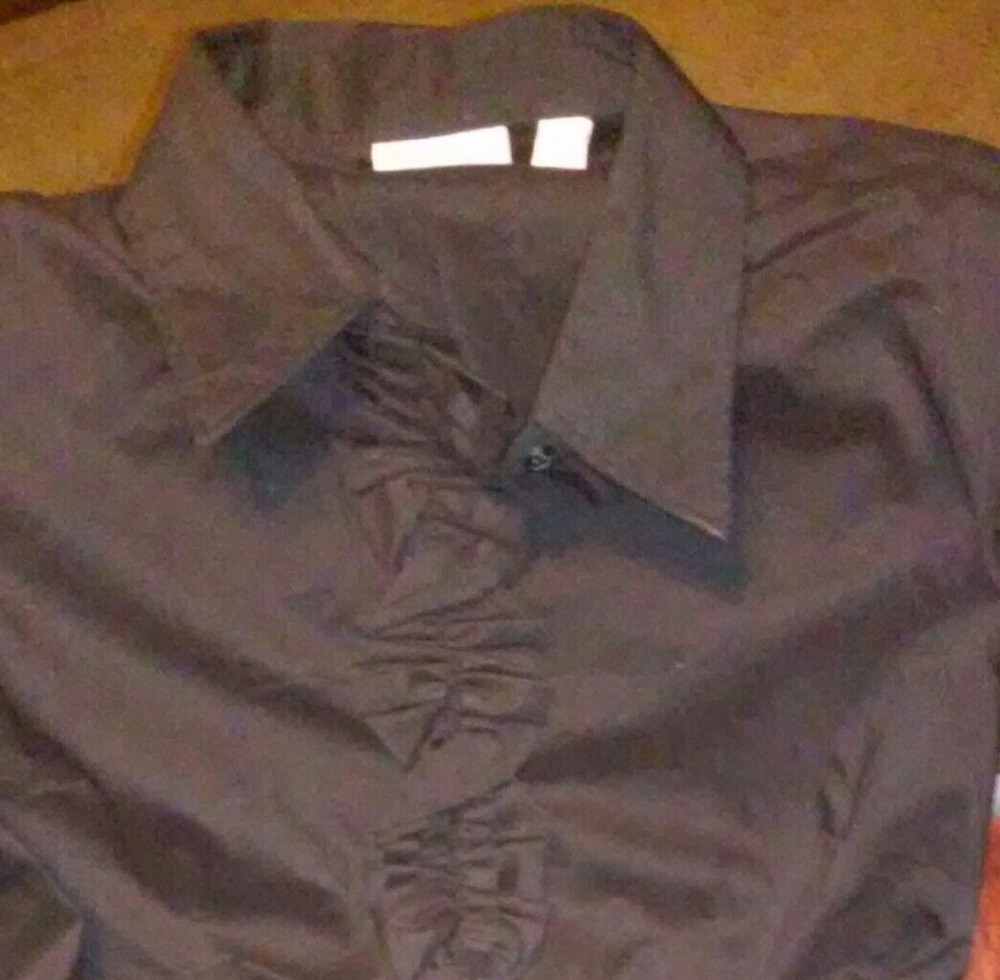 3/$15 6/$25 Black New York & Company SS Button up